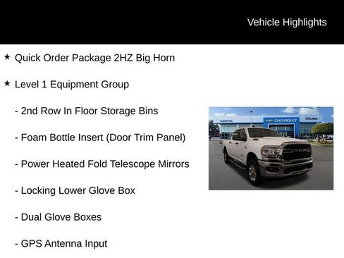 Used 2024 RAM 2500 Big Horn image 2