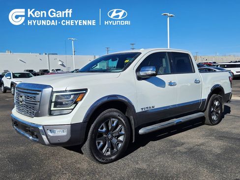 Used 2021 Nissan Titan Platinum Reserve w/ Moonroof Package image 1