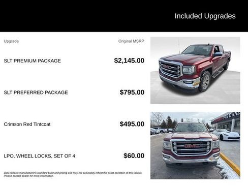 Used 2017 GMC Sierra 1500 SLT w/ SLT Premium Package image 7