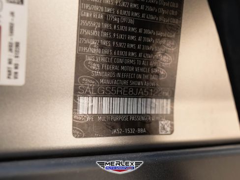 Used 2018 Land Rover Range Rover Long Wheelbase Supercharged image 58