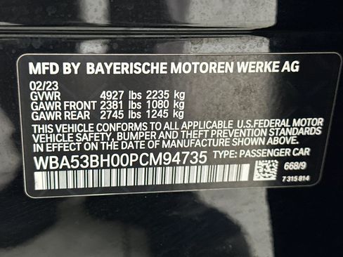 Used 2023 BMW 530i w/ Convenience Package RWD image 28
