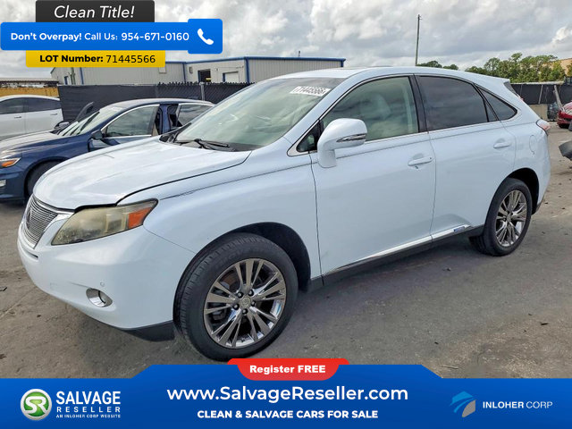 Used 2010 Lexus RX 450h 2WD w/ Premium Pkg image 1