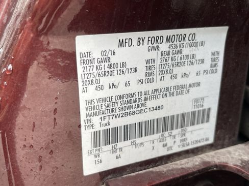 Used 2016 Ford F250 Lariat w/ Chrome Package image 5