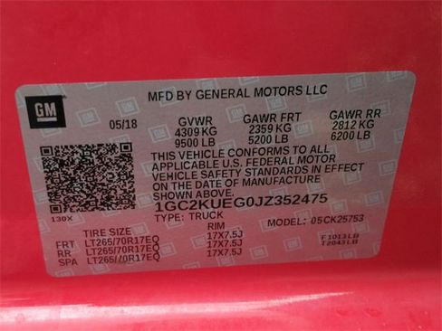 Used 2018 Chevrolet Silverado 2500 W/T w/ WT Convenience Package image 31