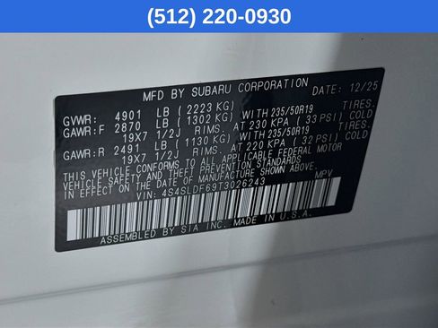 Used 2026 Subaru Forester Sport AWD/4WD image 40