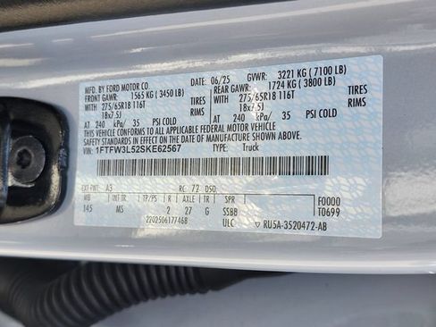 Certified 2025 Ford F150 XLT w/ Equipment Group 301A Standard AWD/4WD image 31