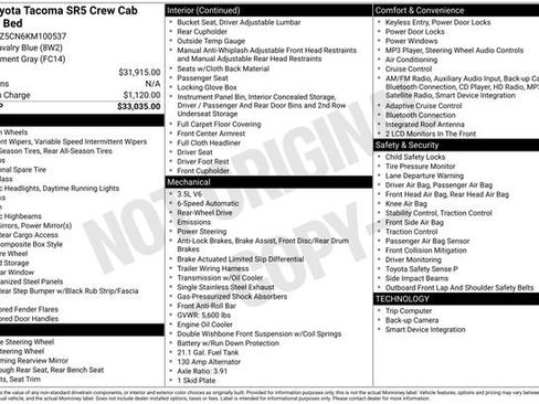 Used 2019 Toyota Tacoma SR5 image 30