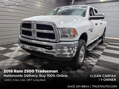 Used 2018 RAM 2500 Tradesman w/ Chrome Appearance Group