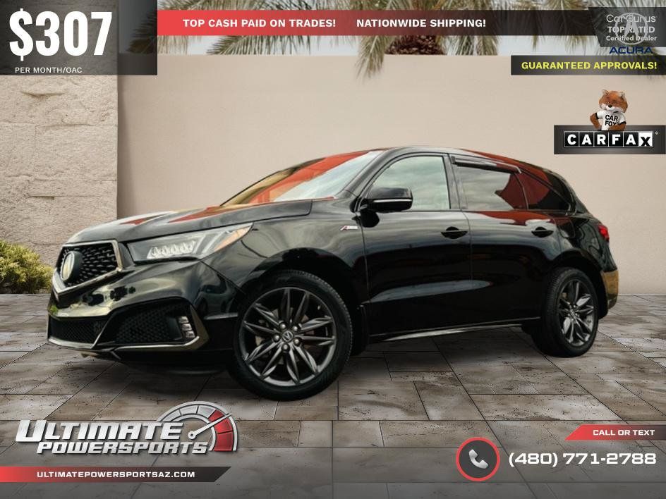 Used 2019 Acura MDX A-Spec AWD/4WD image 64