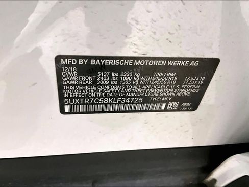 Used 2019 BMW X3 sDrive30i w/ Convenience Package image 32