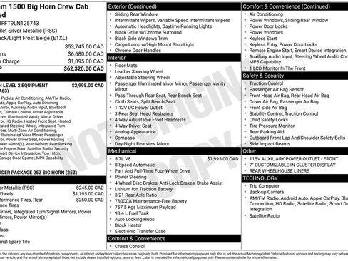 Used 2020 RAM 1500 Big Horn image 2