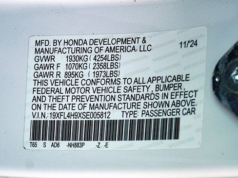 Used 2025 Honda Civic Sport Touring image 35