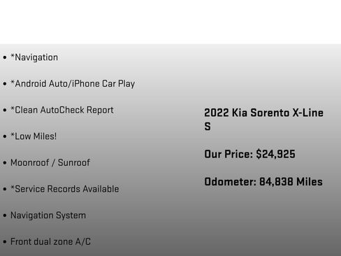 Used 2022 Kia Sorento S w/ Panoramic Sunroof Package AWD/4WD image 12
