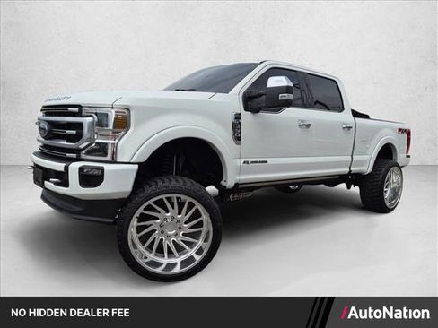 Used 2021 Ford F350 Platinum w/ FX4 Off-Road Package AWD/4WD image 1