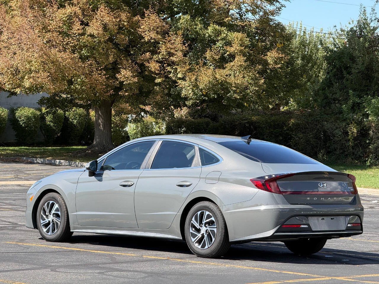 Used 2021 Hyundai Sonata Blue FWD image 3
