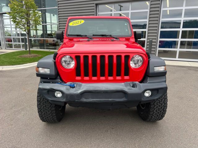 Used 2021 Jeep Wrangler Unlimited Sport AWD/4WD image 2
