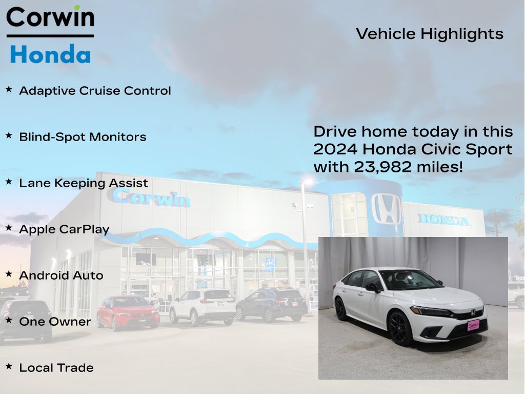 Used 2024 Honda Civic Sport image 6