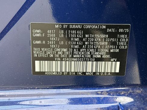 New 2025 Subaru Crosstrek 2.5i Limited w/ Popular Package #4A image 33