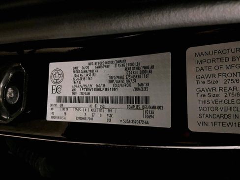 Certified 2020 Ford F150 XLT w/ Equipment Group 301A Mid AWD/4WD image 33