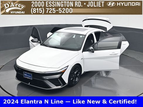 Certified 2024 Hyundai Elantra N Line image 30