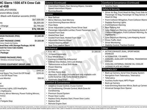 Used 2026 GMC Sierra 1500 AT4 w/ AT4 Premium Package image 30