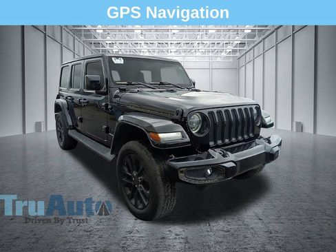 Used 2020 Jeep Wrangler Unlimited Sahara AWD/4WD image 1