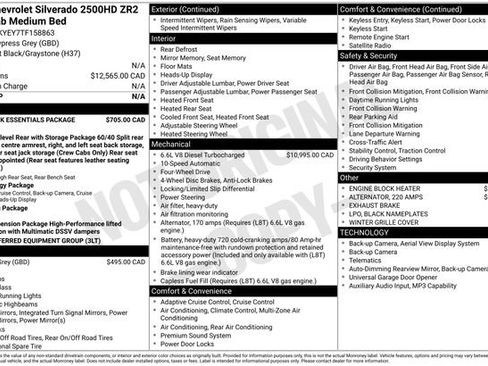 Used 2026 Chevrolet Silverado 2500 ZR2 w/ LPO, Dark Essentials Package AWD/4WD image 1