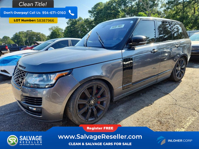 Used 2016 Land Rover Range Rover Supercharged AWD/4WD image 1