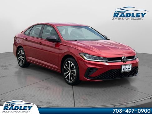Certified 2025 Volkswagen Jetta Sport FWD image 1