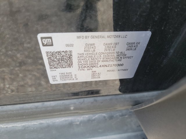Used 2022 GMC Acadia SLE FWD image 10