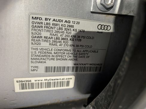 Used 2021 Audi Q7 3.0T Prestige w/ Prestige Package image 42