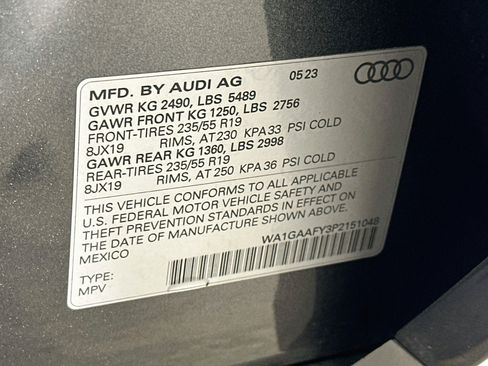 Used 2023 Audi Q5 2.0T Premium w/ Convenience Package AWD/4WD image 12