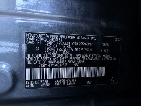 Used 2022 Toyota RAV4 XLE image 27