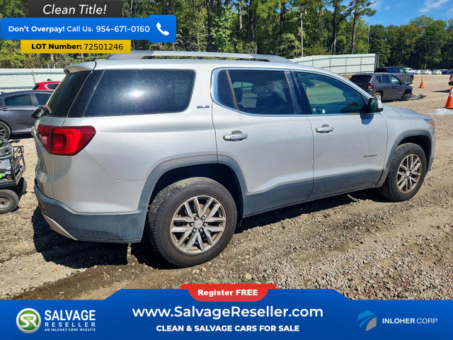 Used 2017 GMC Acadia SLE w/ Driver Alert Package I FWD image 4