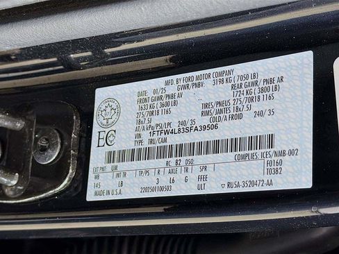 Used 2025 Ford F150 Tremor w/ Mobile Office Package AWD/4WD image 43