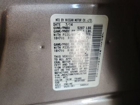 Used 2014 Nissan Murano S AWD/4WD image 33