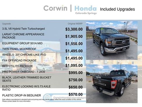 Used 2022 Ford F150 Lariat AWD/4WD image 4