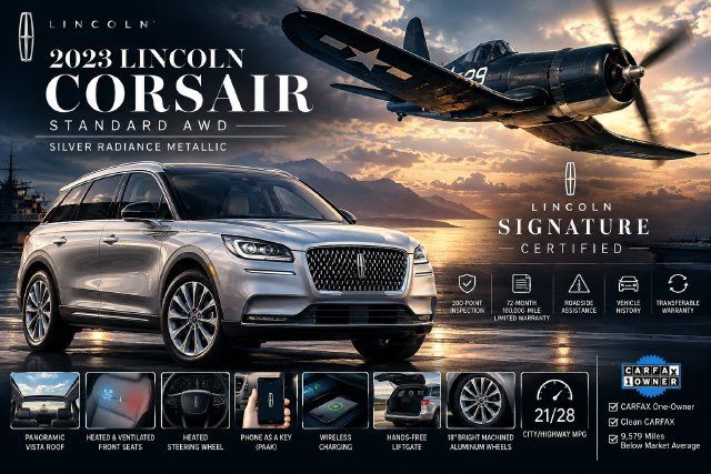 Certified 2023 Lincoln Corsair AWD w/ Equipment Group 101A image 3