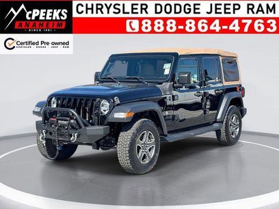 Certified 2020 Jeep Wrangler Unlimited Sport