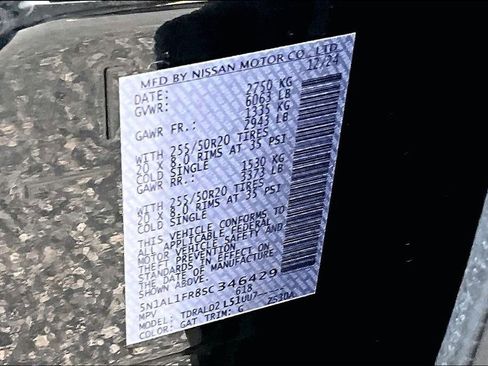 Certified 2025 INFINITI QX60 Luxe image 47