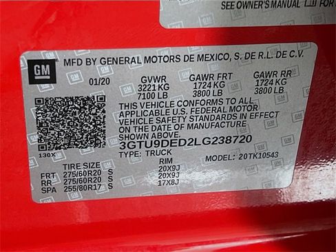 Used 2020 GMC Sierra 1500 SLT w/ SLT Premium Package image 30