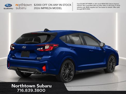New 2026 Subaru Impreza RS AWD/4WD image 2