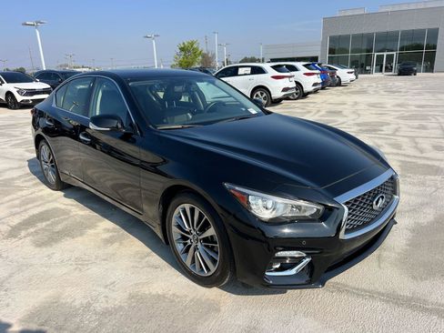 Used 2023 INFINITI Q50 Luxe w/ Cargo Package AWD/4WD image 3