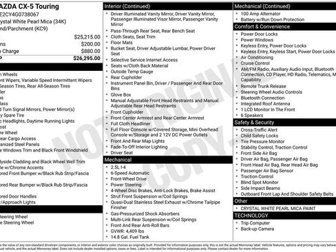 Used 2016 MAZDA CX-5 Touring image 6