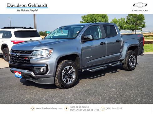 Used 2022 Chevrolet Colorado Z71 w/ Safety Package AWD/4WD image 1