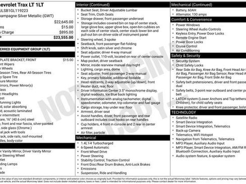 Used 2016 Chevrolet Trax LT image 2