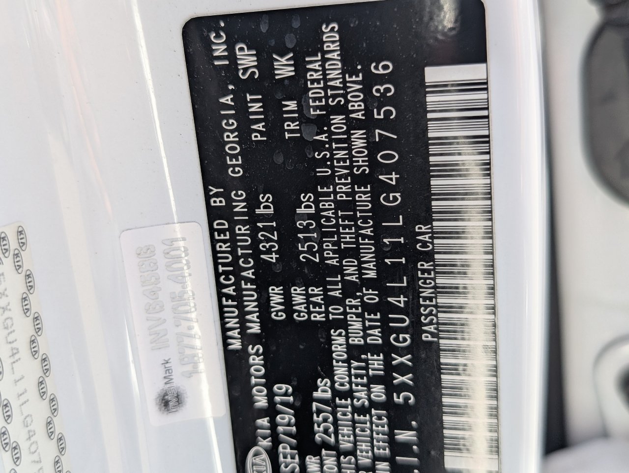 Used 2020 Kia Optima Premium FWD image 22