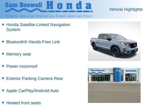 Used 2023 Honda Ridgeline Black Edition image 4