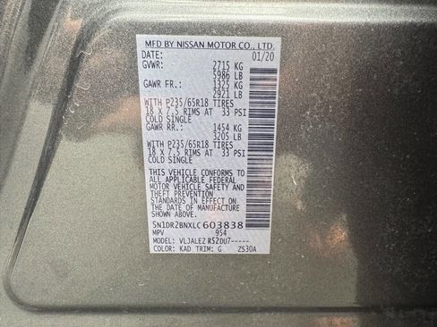 Used 2020 Nissan Pathfinder SV FWD image 28