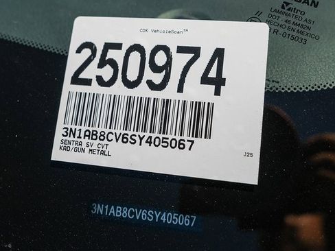 New 2025 Nissan Sentra SV w/ All-Weather Package image 29